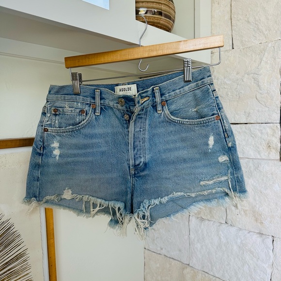 Agolde Parker Denim Short - Size 27